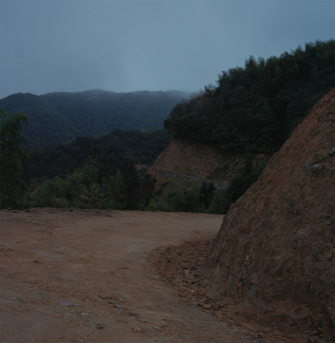 FATHER, AND A WILD TRAIL ZIGZAGGING DOWN
